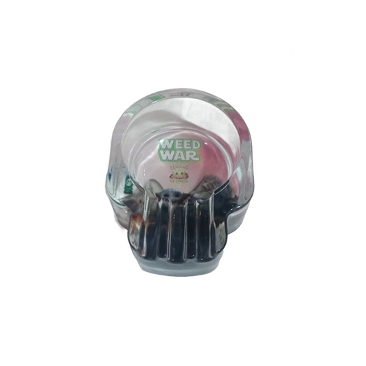 Cinzero vidro caveira